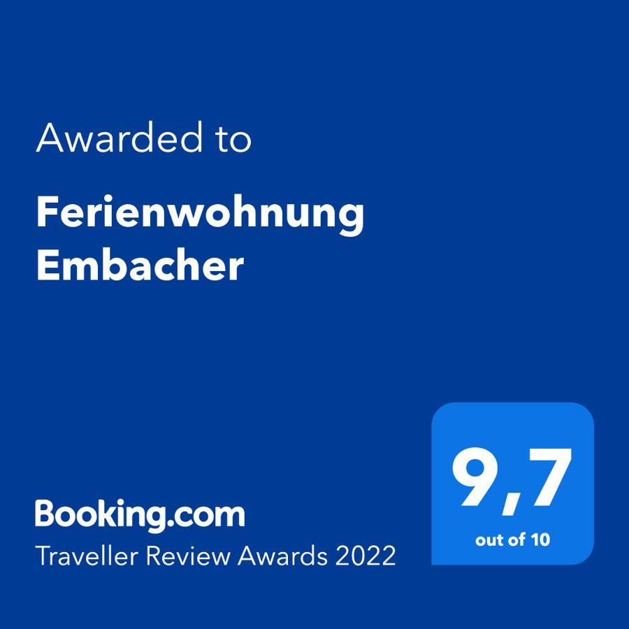 Ferienwohnung Embacher Söll Exteriér fotografie